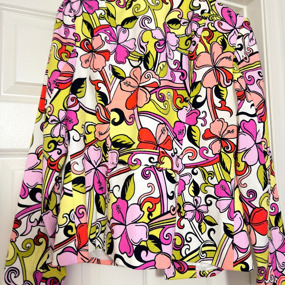 Essentials Multicolor Floral Blazer - image 2